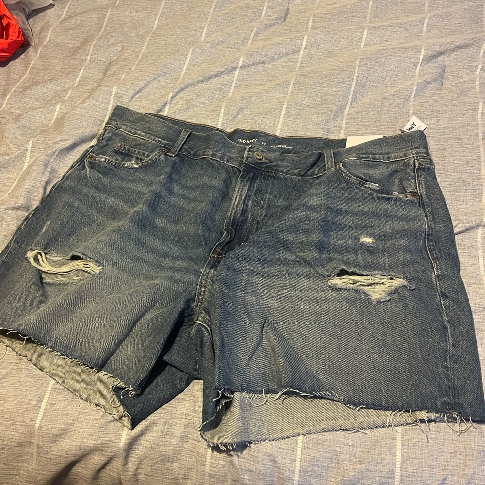 Old navy demon jean shorts. Never worn, tags still on